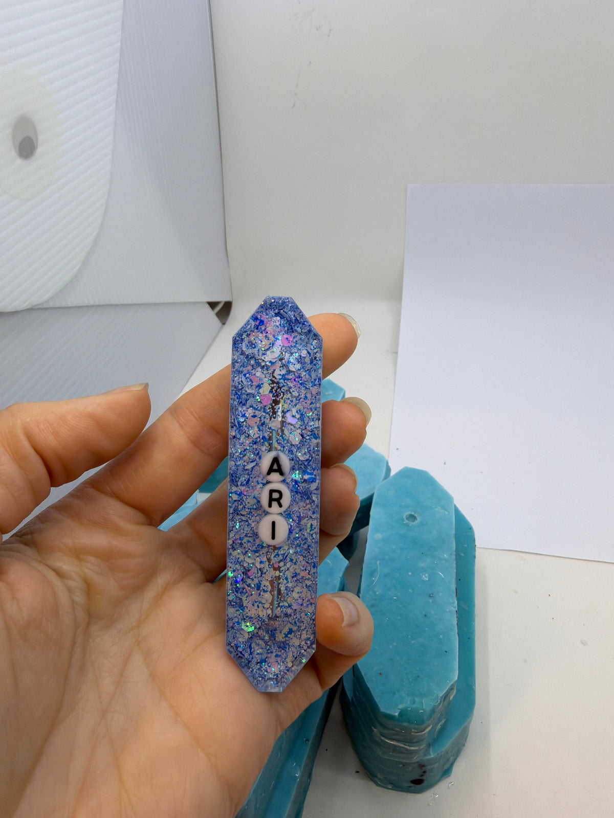 Ari — Blue flash sale mezuzah