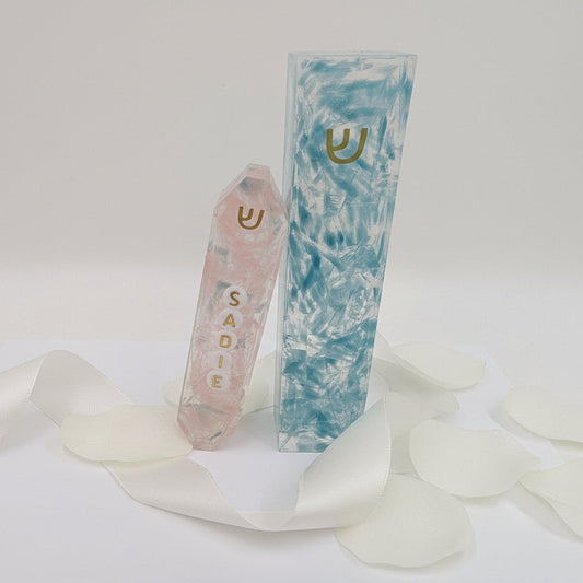 Chuppah Glass Mezuzah