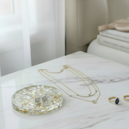 Chuppah Glass Jewelery Catch-All