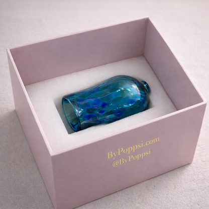 Chuppah Glass Mezuzah Kit