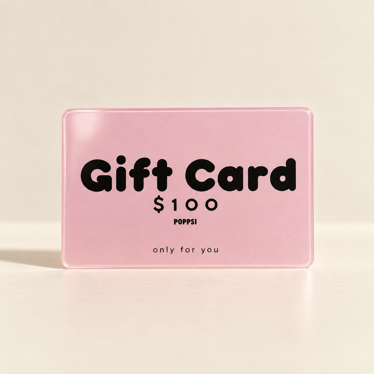 Poppsi Gift Card