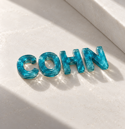 Magnetic Chuppah Letters