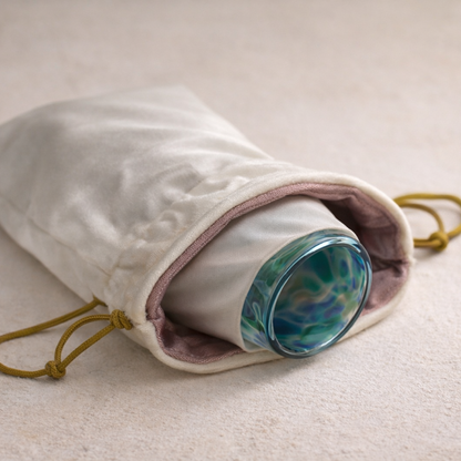 Chuppah Glass Mezuzah Kit