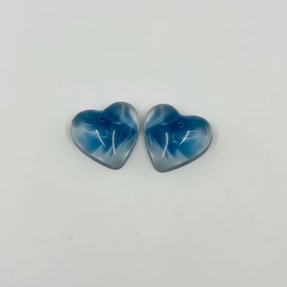 Chuppah Glass Pocket Hearts