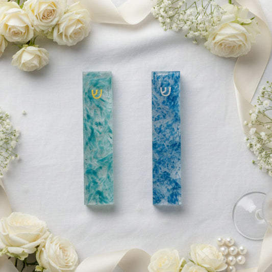 Chuppah Glass Mezuzah