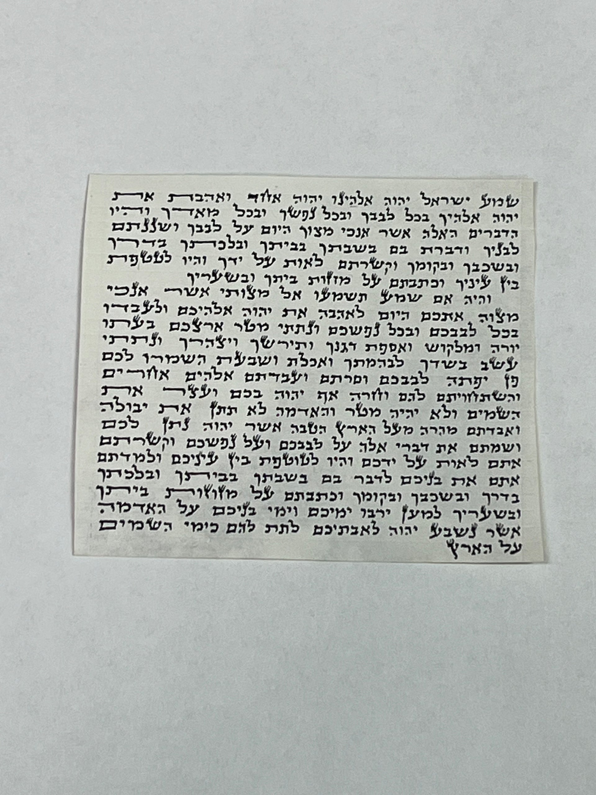 Mezuzah Scroll