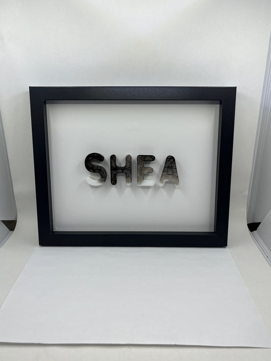 8" X 10"|Tie Dye|W&B