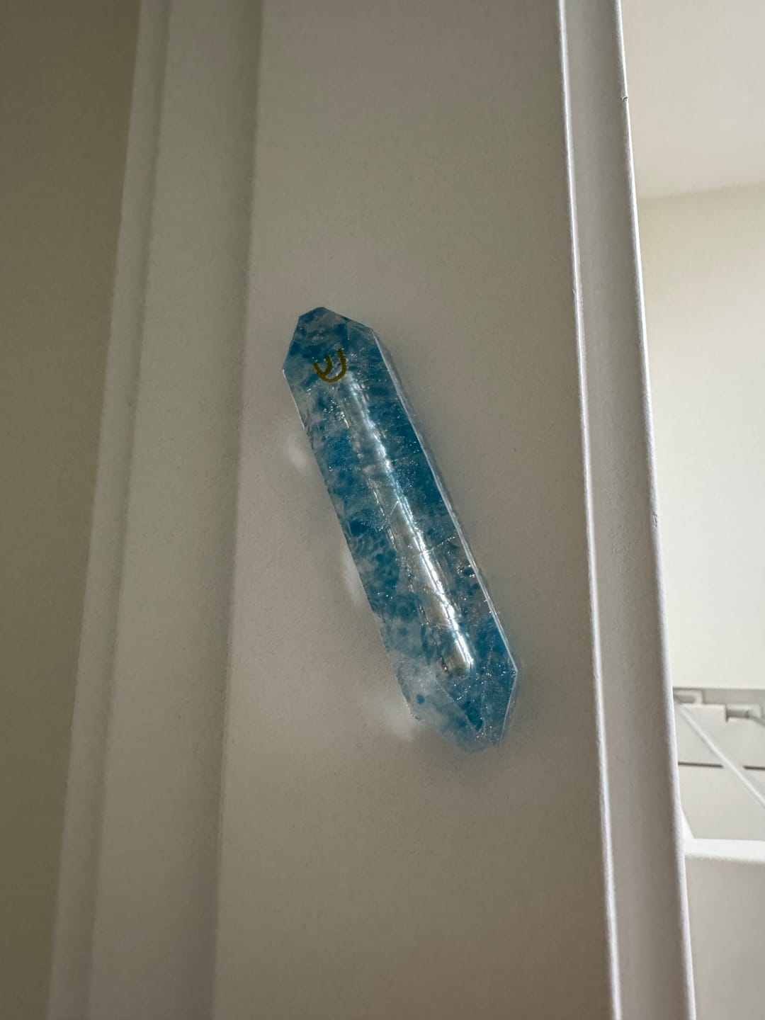 Chuppah Glass Mezuzah