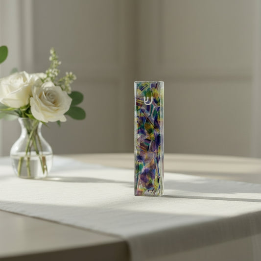 Chuppah Glass Mezuzah