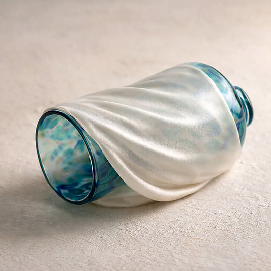 Chuppah Glass Mezuzah Kit