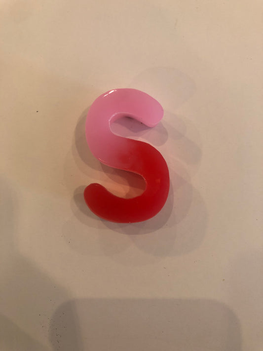 Single Letter with magnets